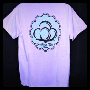 Pastel purple southern chics T-shirt